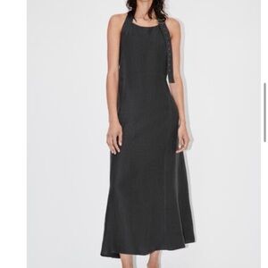NWT Zara linen dress size M